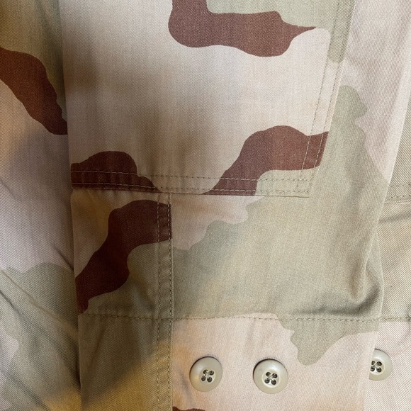 Mens TRU-SPEC Cotton Ripstop BDU Coat 2XL Tactical  Camo Uniform Shirt - Picture 9 of 10